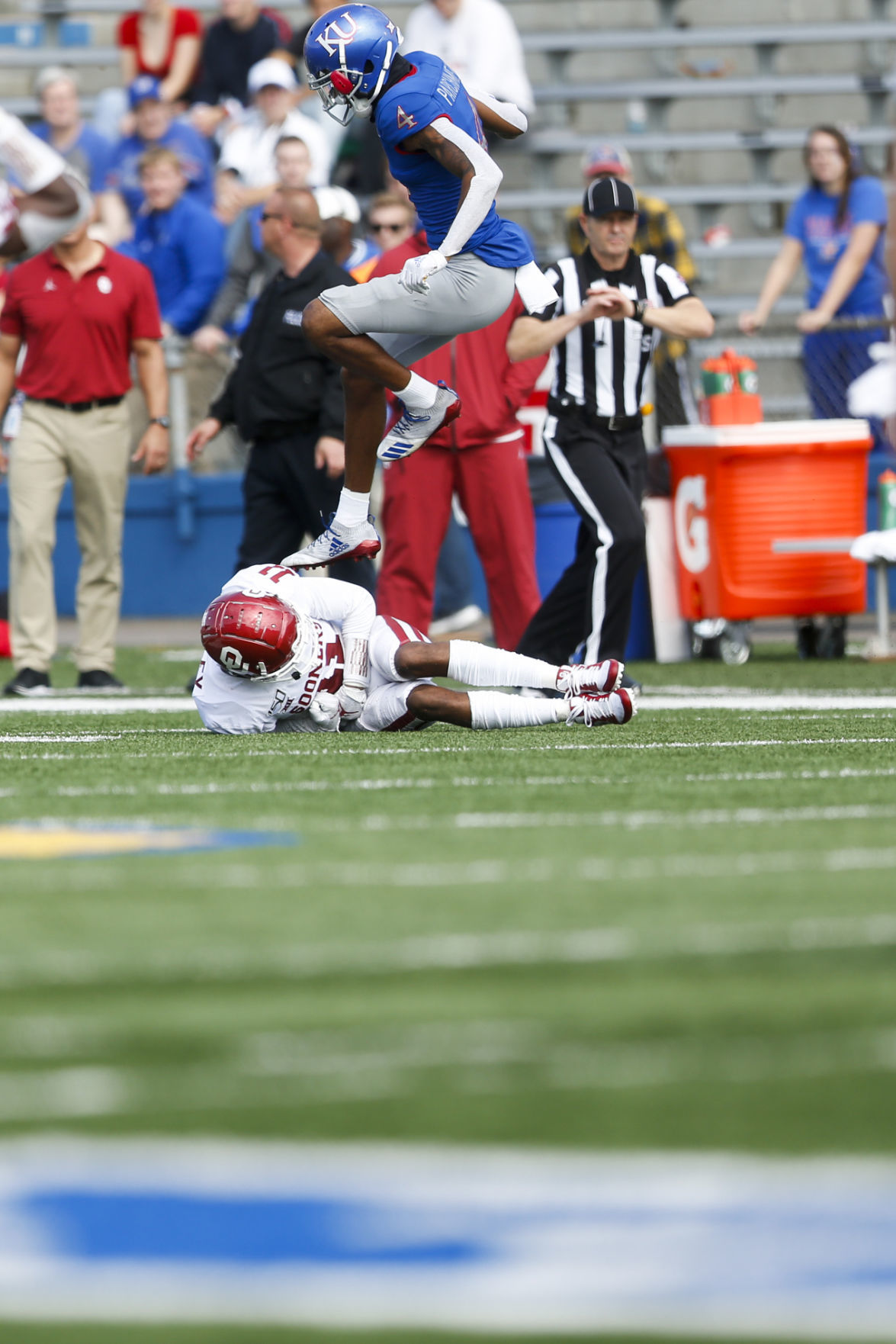 Oklahoma Sooners vs Kansas Jayhawks